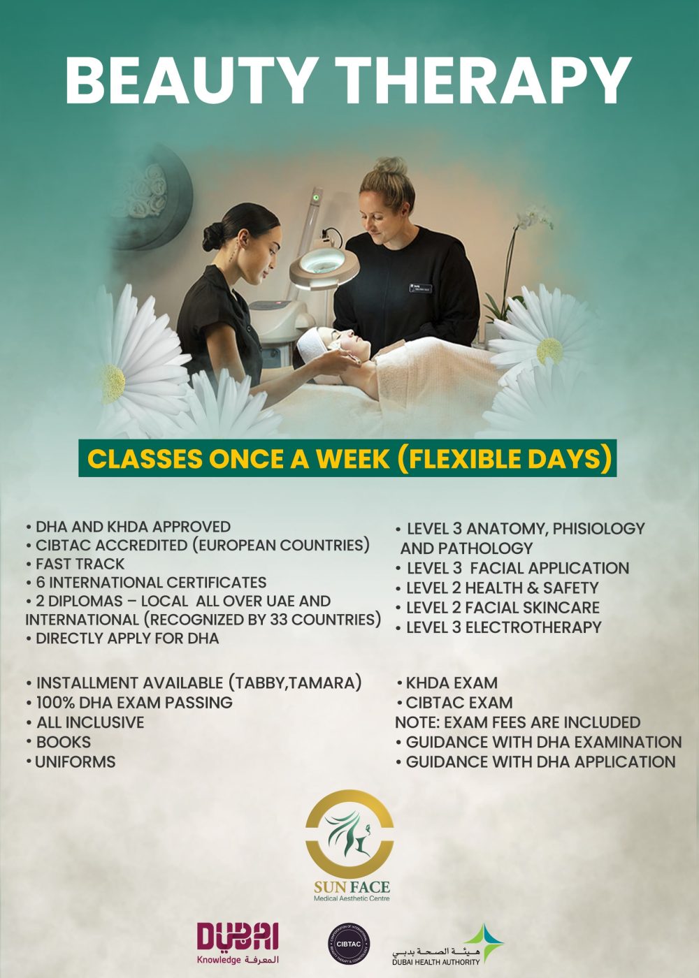 Beauty Therapist course in Dubai Beauty Therapist course in Dubai